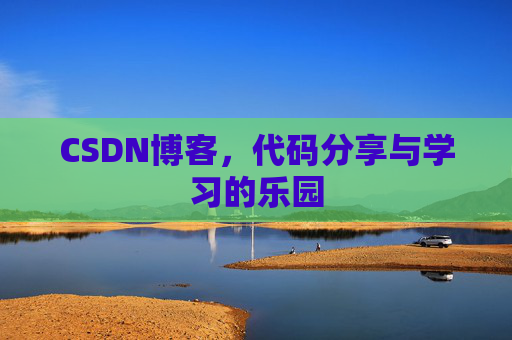 CSDN博客，代码分享与学习的乐园
